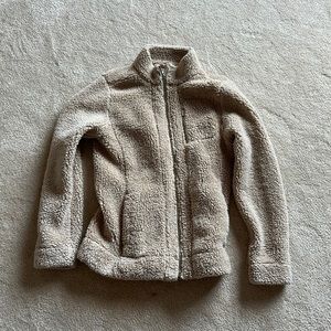 calvin klein teddy jacket XS